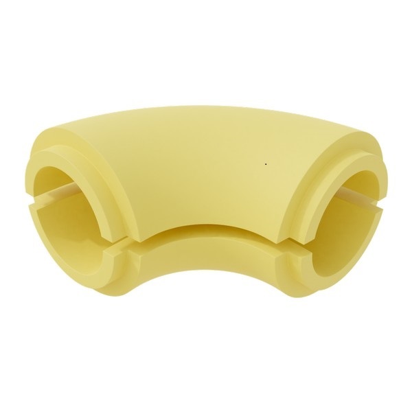 Отвод 45 градусов ППУ 57x40 мм без покрытия