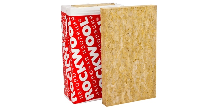 Утеплитель Rockwool Венти Баттс Оптима 1000х600х80 мм, 6 шт. уп