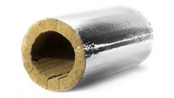 Цилиндр минераловатный ЭКОРОЛЛ КВ-100 ФА 1000х108х40 мм