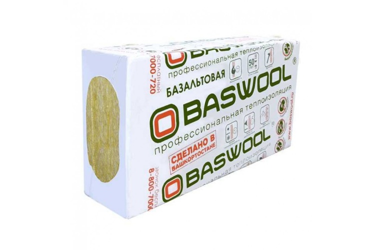 Утеплитель BASWOOL Фасад 140 1200х600х120 мм, 2 шт. уп