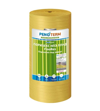 Вспененный полиэтилен Порилекс FlooRes НПЭ ЛПНД 30000х1000х3.5 мм