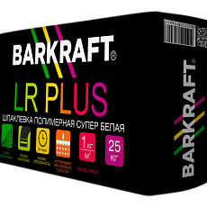 BARKRAFT LR PLUS шпаклевка полимерная, 25 кг/54шт